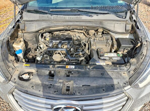 KM8SMDHF0HU200731 2017 HYUNDAI SANTA Gray Շարժիչի բաժամունքի տեսք