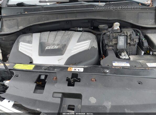 KM8SMDHF2GU145424 2016 HYUNDAI SANTA FE Brown Widok z tyłu