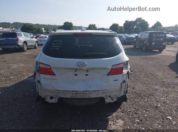 KM8SMDHF2GU156102 2016 HYUNDAI SANTA FE White 