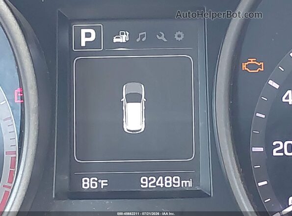 KM8SMDHF3HU223436 2017 HYUNDAI SANTA FE Silver 