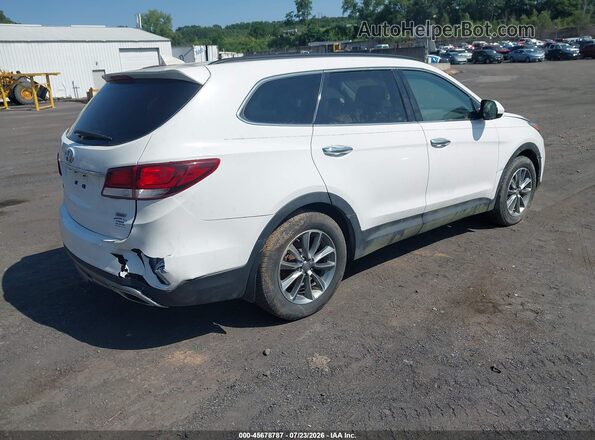KM8SMDHF3HU251978 2017 HYUNDAI SANTA FE Белый Задняя правая четверть