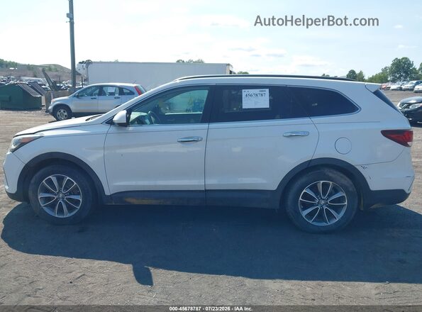 KM8SMDHF3HU251978 2017 HYUNDAI SANTA FE Белый Панорамный вид салона 360°