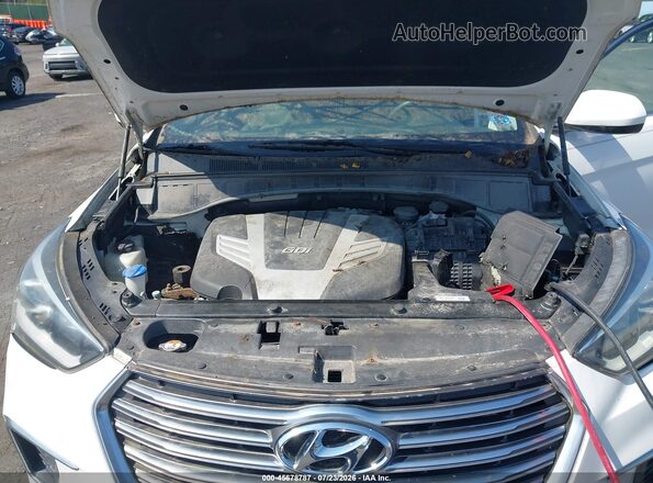 KM8SMDHF3HU251978 2017 HYUNDAI SANTA FE Белый Вид сзади
