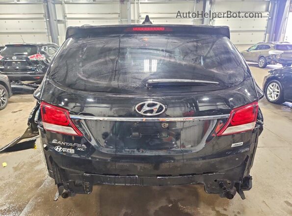 KM8SMDHF3KU303214 2019 HYUNDAI SANTA Черный Вид сзади