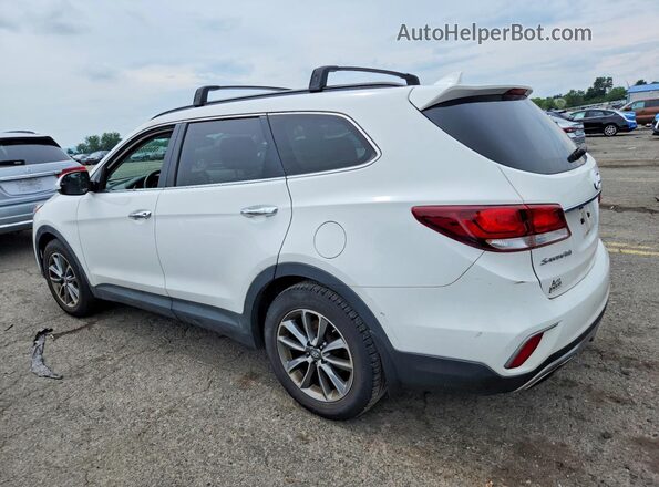 KM8SMDHF4HU228239 2017 HYUNDAI SANTA White უკანა მარცხენა
