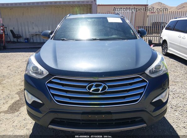 KM8SMDHF5GU151637 2016 HYUNDAI SANTA FE Blue წინა ხედი