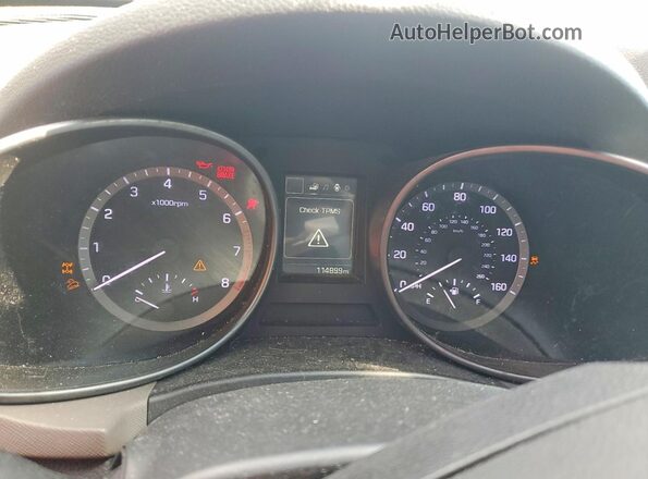 KM8SMDHF5HU169587 2017 HYUNDAI SANTA Black Instrument cluster view