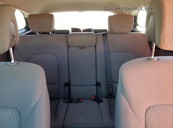 KM8SMDHF5HU169587 2017 HYUNDAI SANTA Black Rear seats view