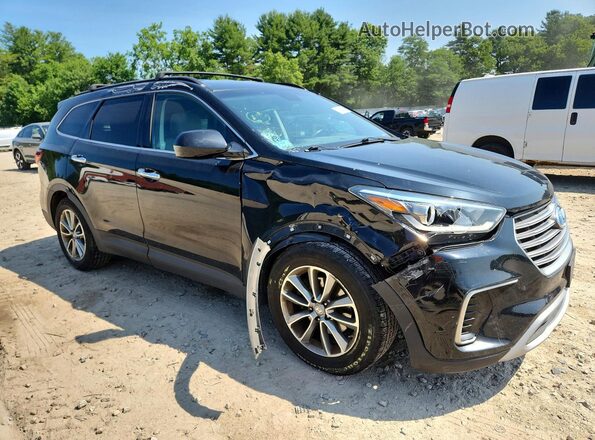 KM8SMDHF5HU182579 2017 HYUNDAI SANTA Black Առջևի աջ