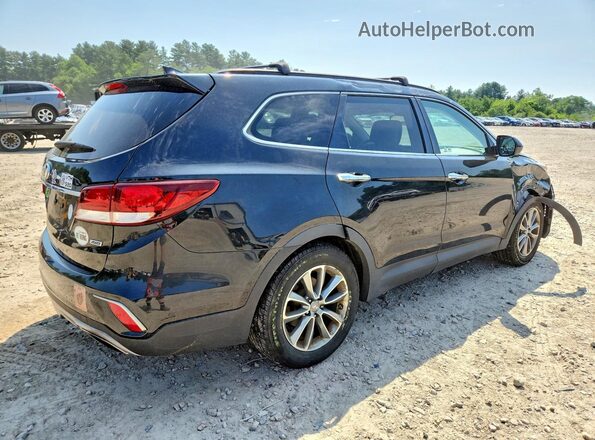 KM8SMDHF5HU182579 2017 HYUNDAI SANTA Black Հետևի աջ