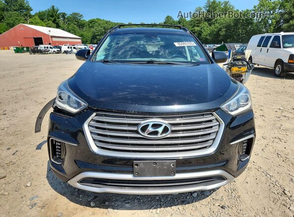 KM8SMDHF5HU182579 2017 HYUNDAI SANTA Black Դիմացի տեսք