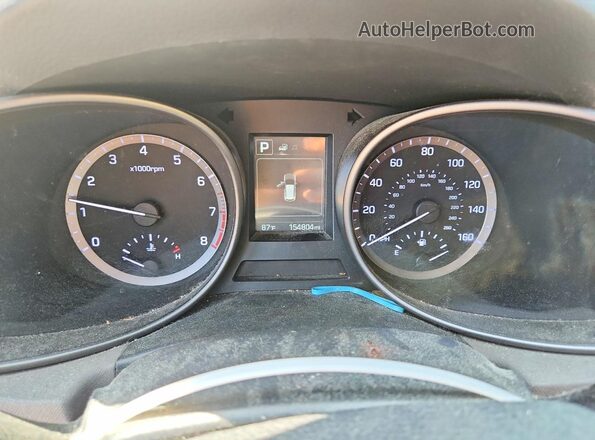 KM8SMDHF5HU182579 2017 HYUNDAI SANTA Black Սարքավորումների վահանակի տեսք