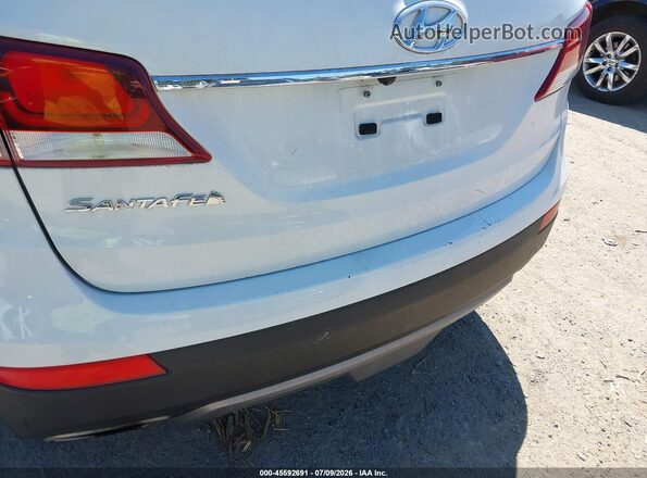 KM8SMDHF5HU218643 2017 HYUNDAI SANTA FE White Դիմացի տեսք