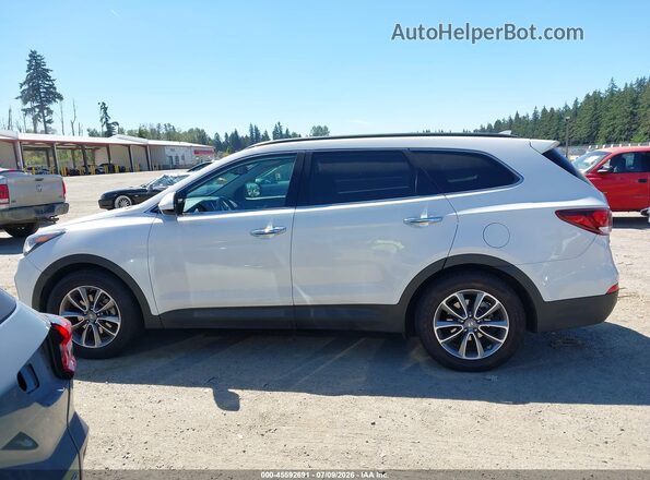 KM8SMDHF5HU218643 2017 HYUNDAI SANTA FE White Սալոնի 360 աստիճան տեսք
