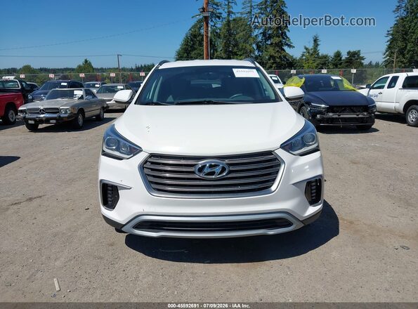 KM8SMDHF5HU218643 2017 HYUNDAI SANTA FE White Սարքավորումների վահանակի տեսք
