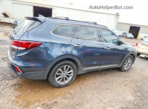 KM8SMDHF6HU169663 2017 HYUNDAI SANTA Blue Tył prawy