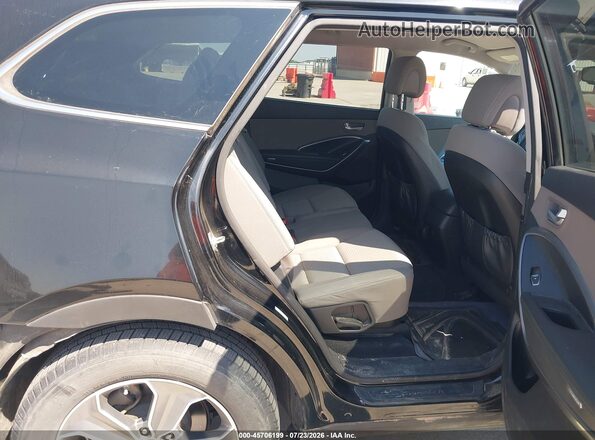 KM8SMDHF7GU161344 2016 HYUNDAI SANTA FE Black VIN կոդի պիտակի տեսք