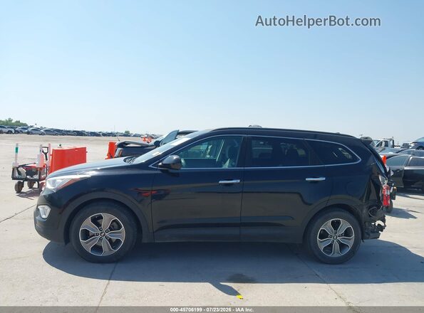 KM8SMDHF7GU161344 2016 HYUNDAI SANTA FE Black 