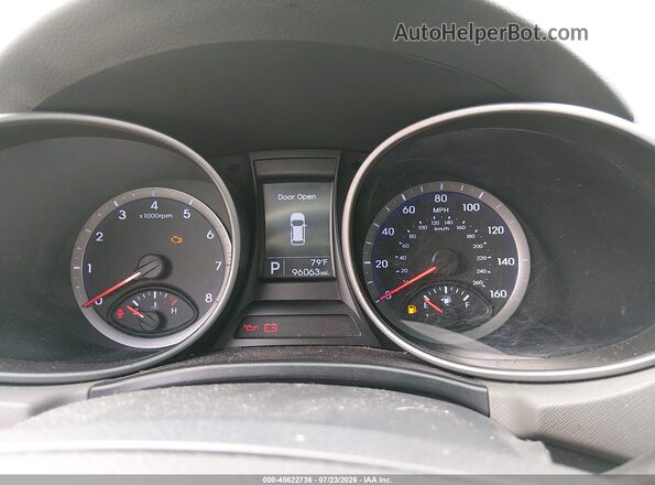 KM8SMDHF8GU152071 2016 HYUNDAI SANTA FE Gray Հետևի նստատեղերի տեսք