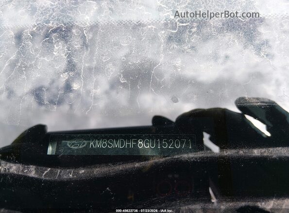 KM8SMDHF8GU152071 2016 HYUNDAI SANTA FE Gray Շարժիչի բաժամունքի տեսք