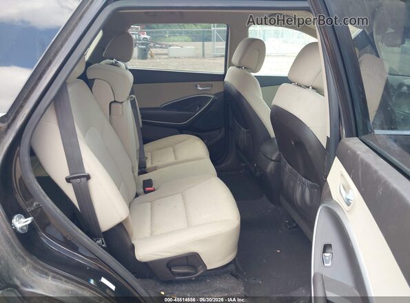 KM8SMDHF8HU199151 2017 HYUNDAI SANTA FE Black VIN կոդի պիտակի տեսք