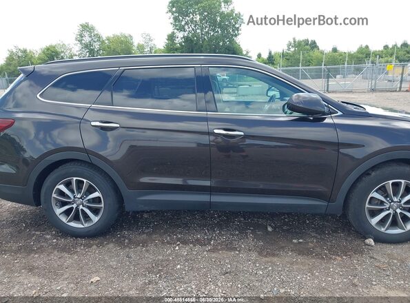KM8SMDHF8HU199151 2017 HYUNDAI SANTA FE Black Սալոնի 360 աստիճան տեսք