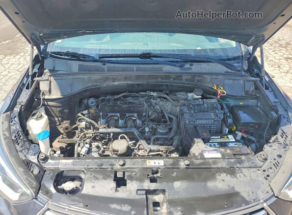 KM8SMDHF8HU231208 2017 HYUNDAI SANTA Charcoal Շարժիչի բաժամունքի տեսք