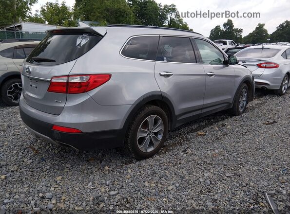 KM8SMDHF9GU144030 2016 HYUNDAI SANTA FE Серебряный Задняя правая четверть