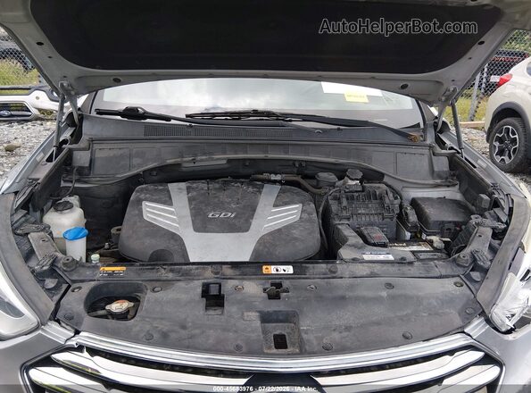 KM8SMDHF9GU144030 2016 HYUNDAI SANTA FE Серебряный Вид сзади