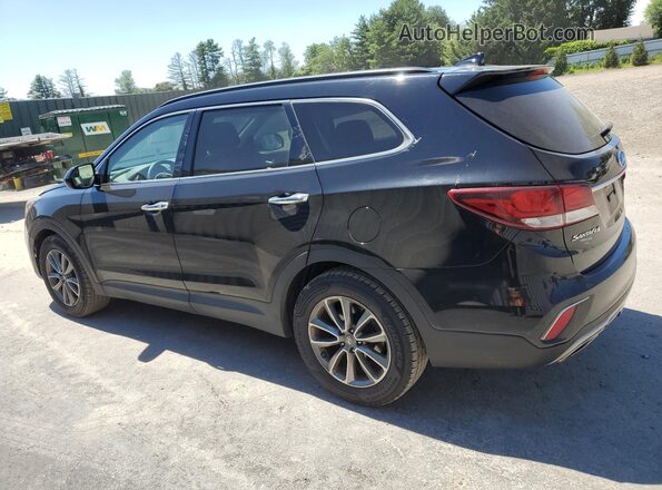 KM8SMDHF9HU207385 2017 HYUNDAI SANTA Black 