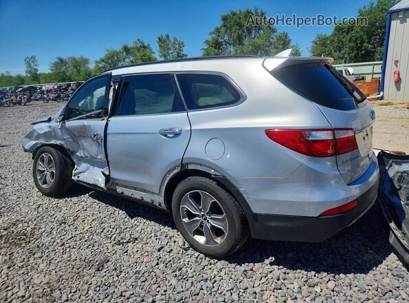 KM8SMDHFXGU151908 2016 HYUNDAI SANTA Silver Задня ліва чверть