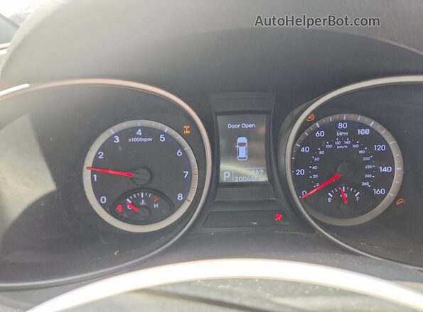 KM8SMDHFXGU151908 2016 HYUNDAI SANTA Silver Вид щитка приладів