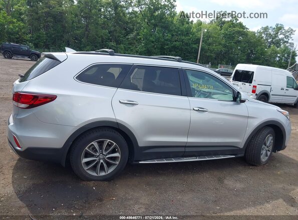 KM8SN4HF1JU287381 2018 HYUNDAI SANTA FE Silver სალონის 360-გრადუსიანი ხედი