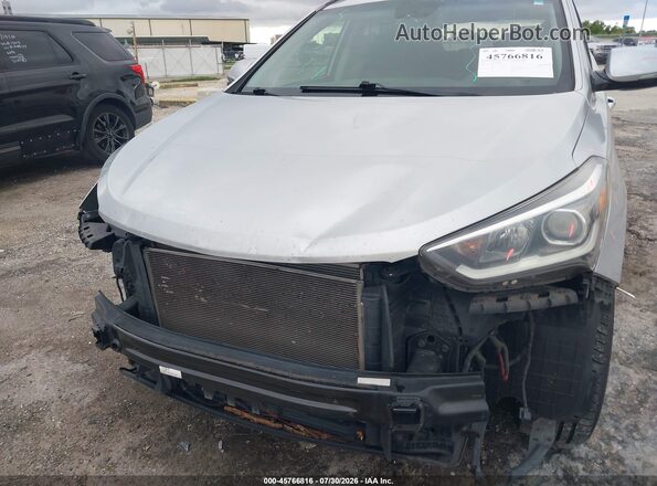 KM8SN4HF2KU298326 2019 HYUNDAI SANTA FE XL Silver Widok z przodu