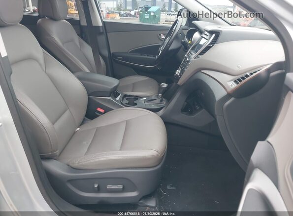 KM8SN4HF2KU298326 2019 HYUNDAI SANTA FE XL Silver Widok wnętrza z przodu