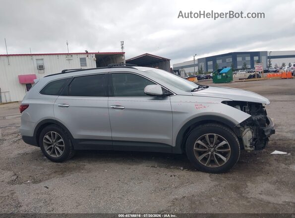 KM8SN4HF2KU298326 2019 HYUNDAI SANTA FE XL Silver Widok wnętrza 360 stopni