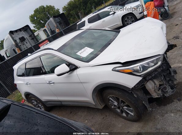 KM8SN4HF6HU181017 2017 HYUNDAI SANTA FE White Панорамний вид салону 360°