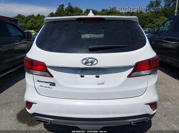 KM8SN4HF7KU298872 2019 HYUNDAI SANTA FE XL White 