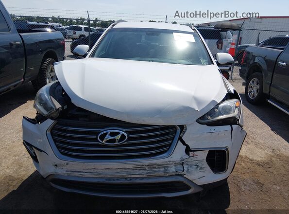 KM8SN4HF7KU298872 2019 HYUNDAI SANTA FE XL White Սարքավորումների վահանակի տեսք