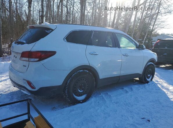 KM8SNDHF0KU304902 2019 HYUNDAI SANTA White Rear right