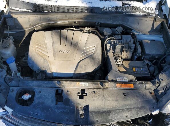 KM8SNDHF0KU304902 2019 HYUNDAI SANTA White Engine compartment view