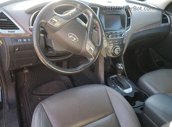 KM8SNDHF1HU250759 2017 HYUNDAI SANTA Black Vista del salpicadero
