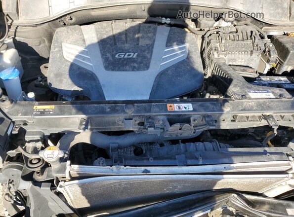 KM8SNDHF1HU250759 2017 HYUNDAI SANTA Black Vista interior trasera