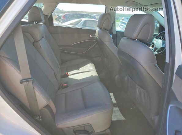 KM8SNDHF2KU298200 2019 HYUNDAI SANTA Белый Вид задних сидений