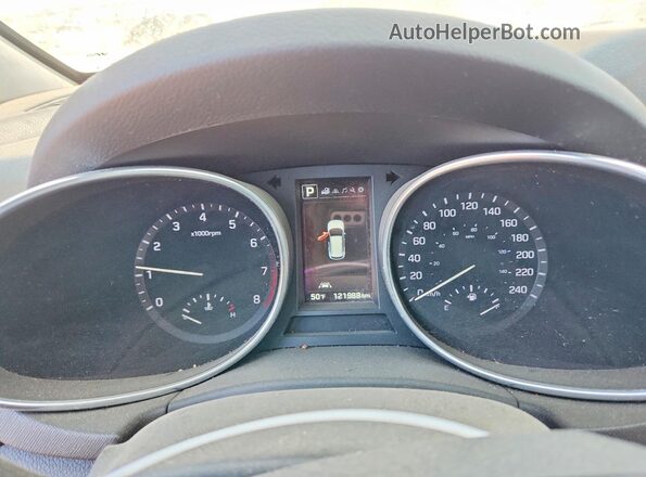 KM8SNDHF9KU303845 2019 HYUNDAI SANTA Black Սարքավորումների վահանակի տեսք