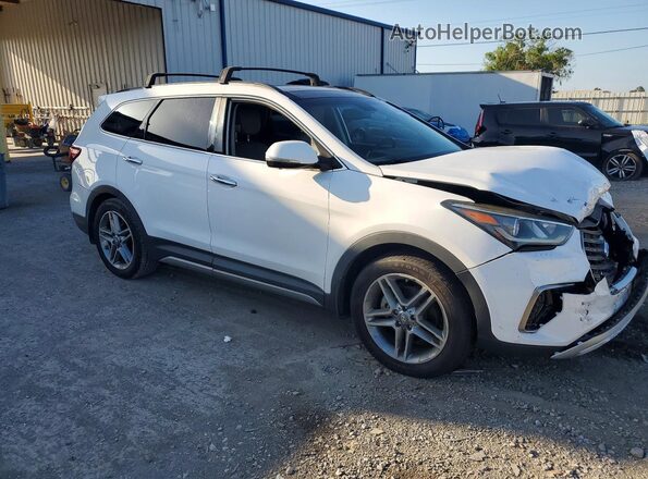 KM8SR4HF0JU265909 2018 HYUNDAI SANTA White Front right