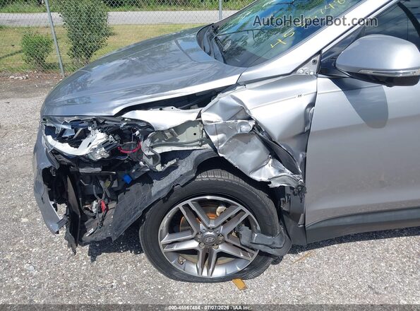 KM8SR4HF1HU201243 2017 HYUNDAI SANTA FE Silver Դիմացի տեսք