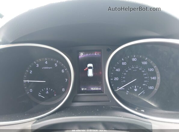 KM8SR4HF1HU201243 2017 HYUNDAI SANTA FE Silver 