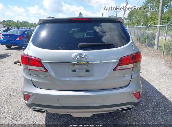 KM8SR4HF1HU201243 2017 HYUNDAI SANTA FE Silver 