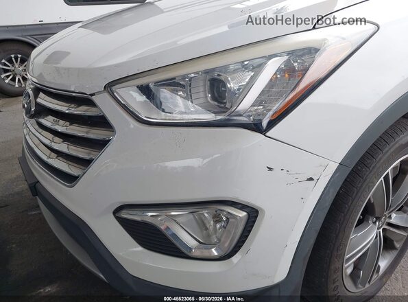 KM8SR4HF2GU164024 2016 HYUNDAI SANTA FE White წინა ხედი